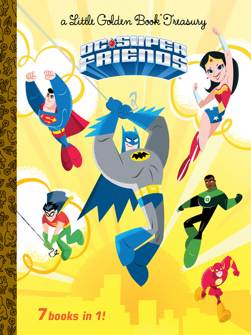 Cover image for DC Super Friends Little Golden Book Treasury (DC Super Friends)